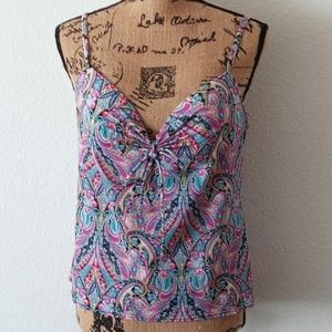 Victoria's Secret Paisley Forever Push Up Tankini